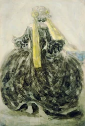 Une femme à la mode